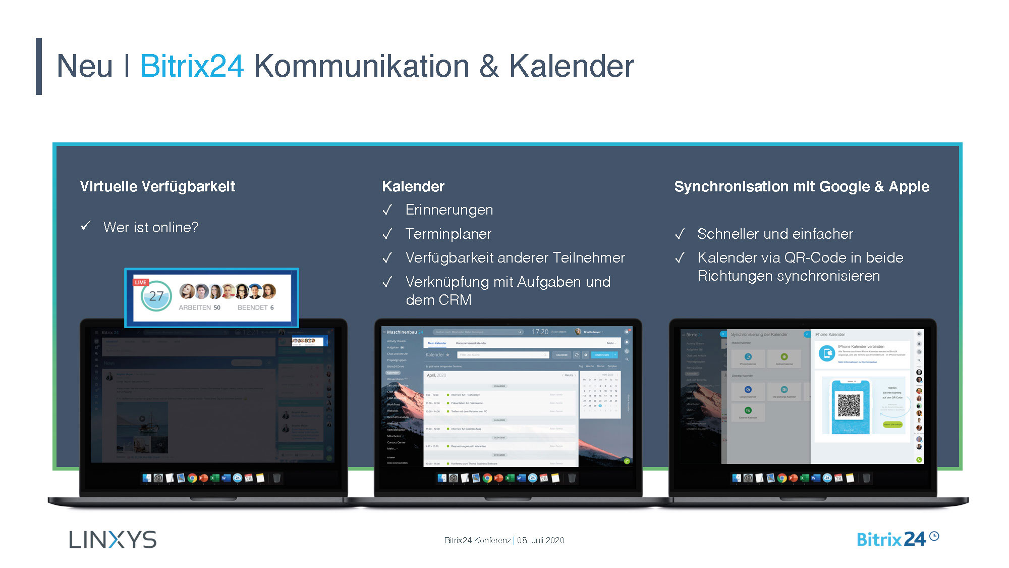 Bitrix24 Konferenz LINXYS Präsentation