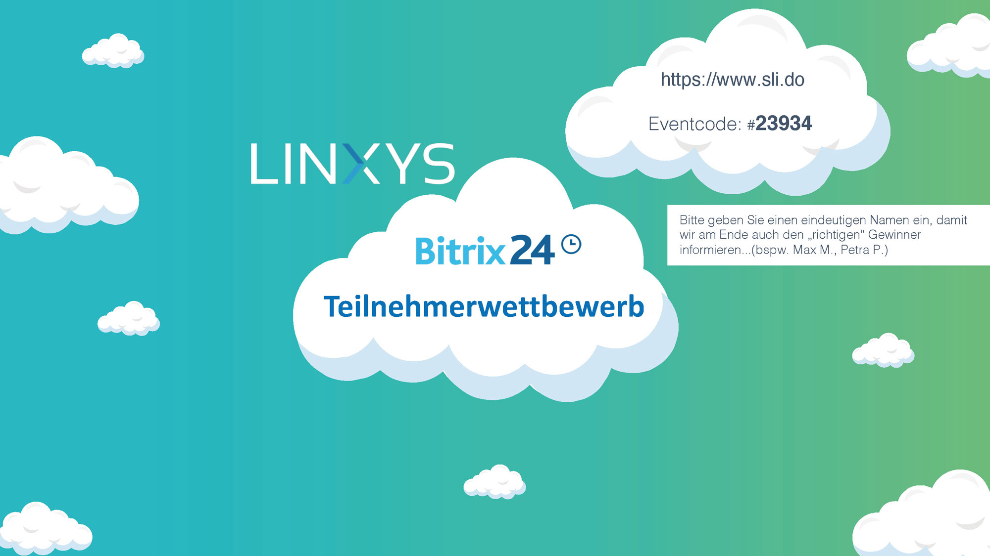 Bitrix24 Konferenz LINXYS Präsentation