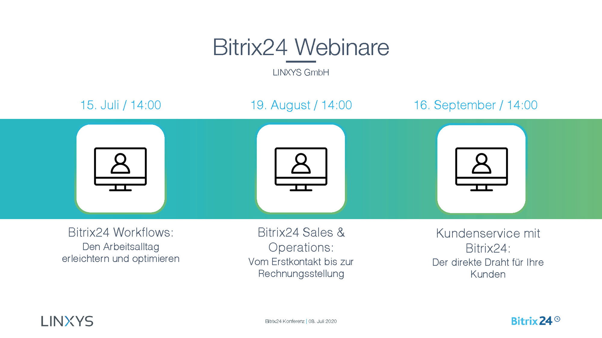 Bitrix24 Konferenz LINXYS Präsentation